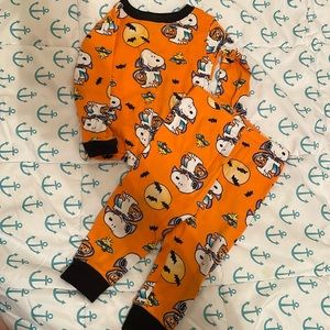 Snoopy Halloween pajama set